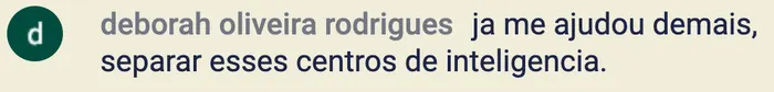 relato de deborah oliveira sobre a imersão